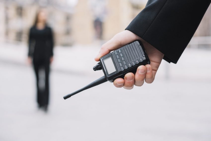 close up security equipment