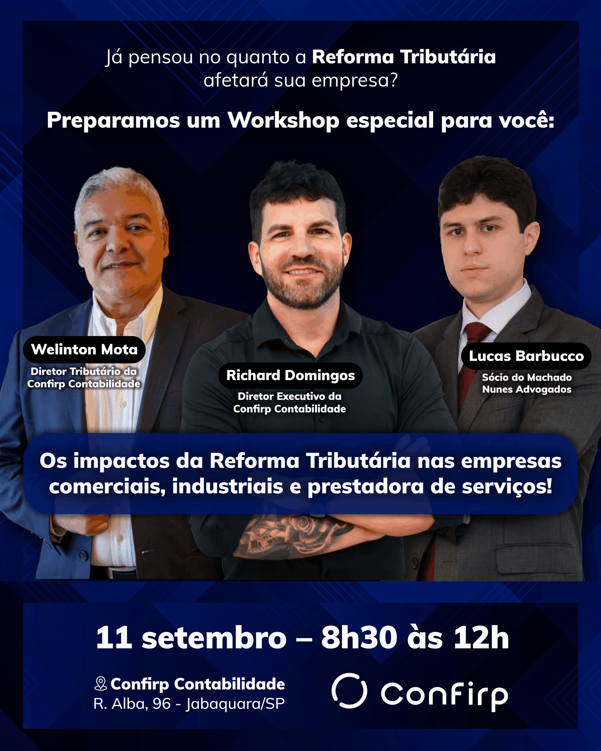 Evento Confirp de setembro