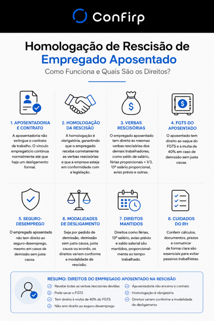 rescisão de aposentado rescisão de aposentado