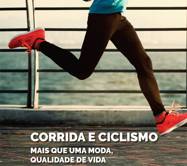 corrida e ciclismo